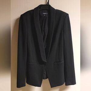 Cc- Madewell duskfall black womens blazer